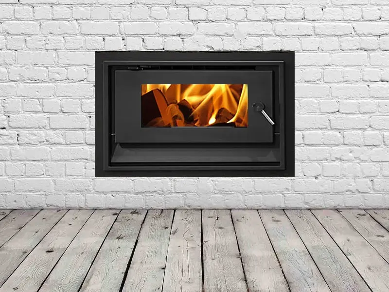 Blaze B520 Inbuilt Wood Fireplace, Zero Clearance