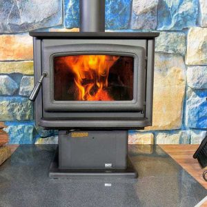 Pacific Energy Super freestanding fireplace