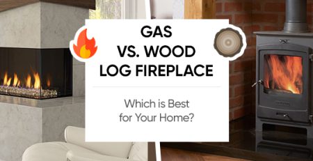 Gas vs wood fireplace