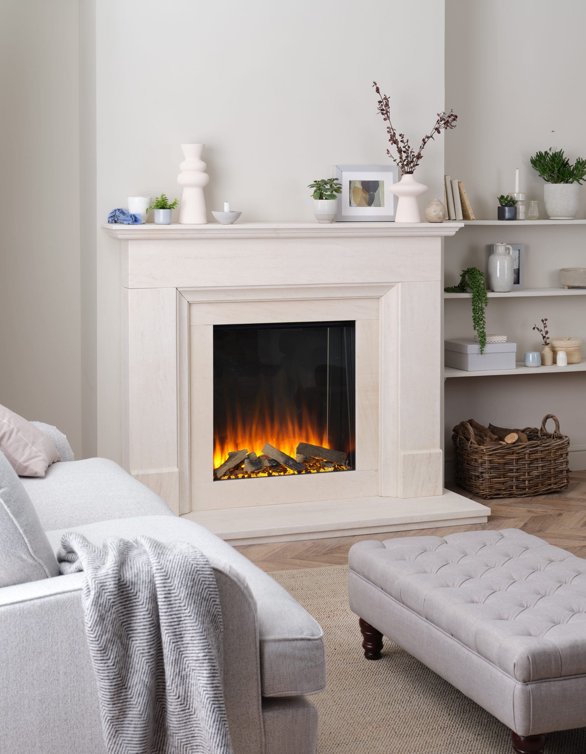 New Forest 650SQ Electric Fireplace