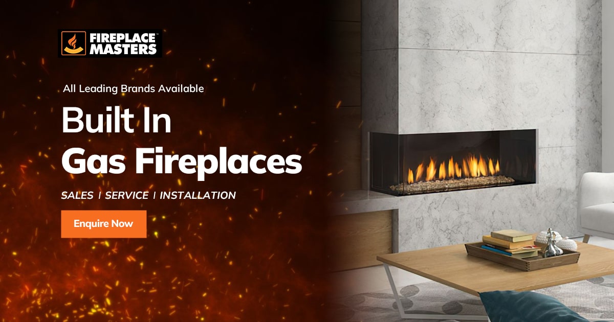 BuiltIn Gas Fireplace for Sale in Wollongong, Southern Sydney