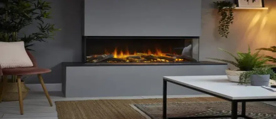 fireplace without chimney